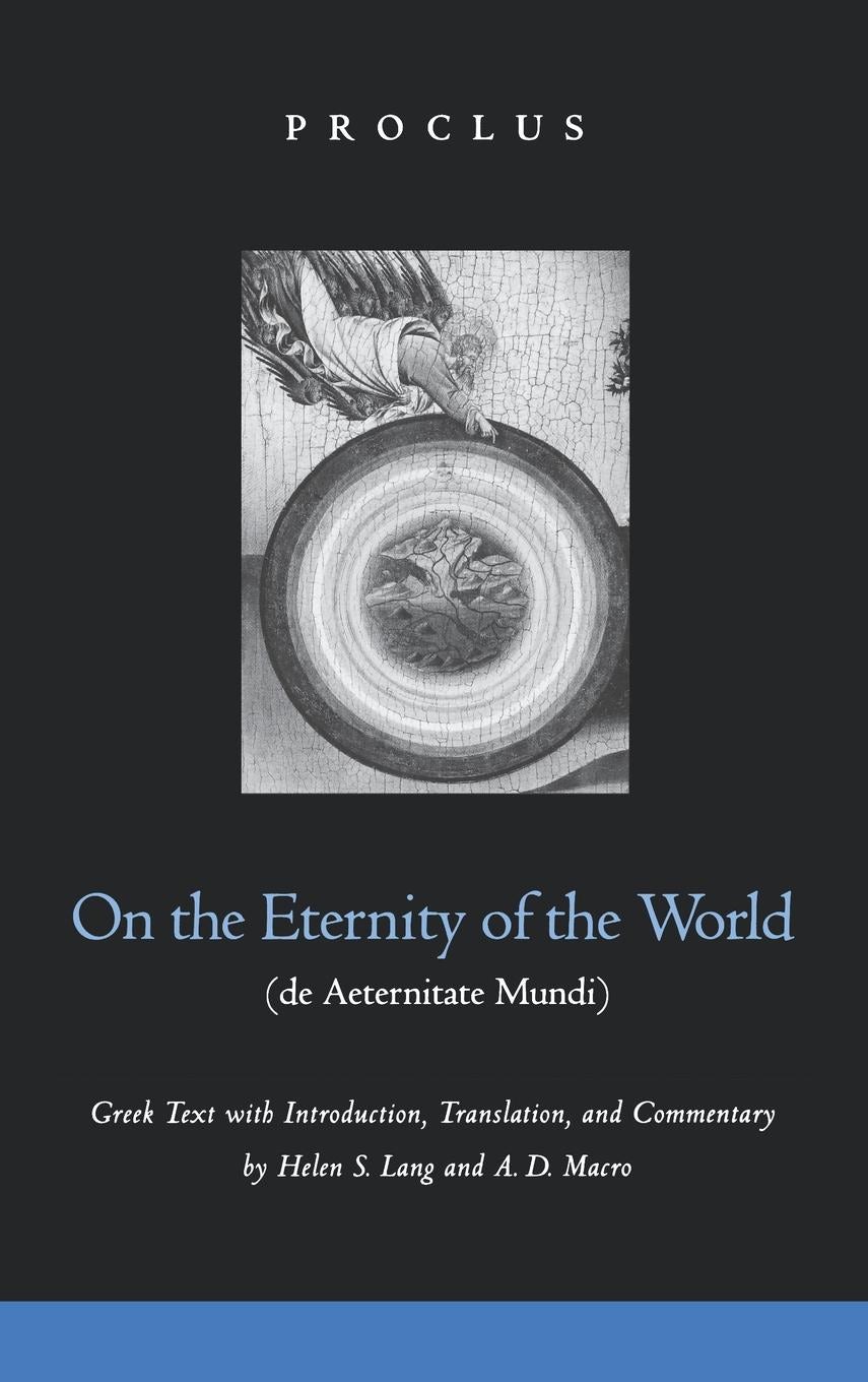 Book cover image for On the Eternity of the World de Aeternitate Mundi ISBN: 9780520925762